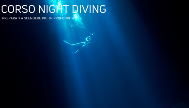 corso night diving