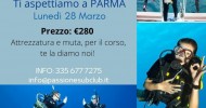 INIZIO CORSO OPEN WATER DIVER