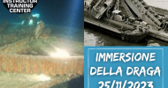 Immersione della draga