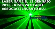 Serata Laser Game Incanto Blu