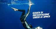 SERATA DI PRESENTAZIONE CORSO DI APNEA