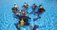 Prove di sub in piscina