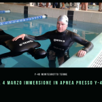 IMMERSIONE IN APNEA CON SIMONE BARBIERI PRESSO Y-40