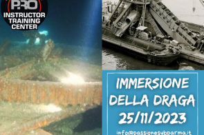 Immersione della draga