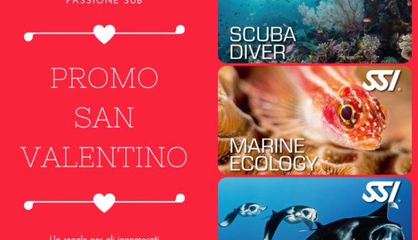 PROMOZIONE SUBACQUEA SAN VALENTINO