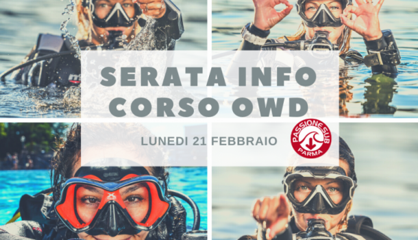 SERATA DI PRESENTAZIONE CORSO DI SUB