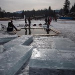 Immersione sotto il ghiaccio a Lavarone 